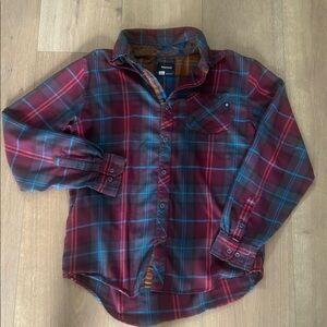 Marmot Men’s Plaid Button Down Shirt – Size Large